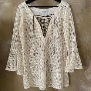 Tbags crochet top in mint condition!